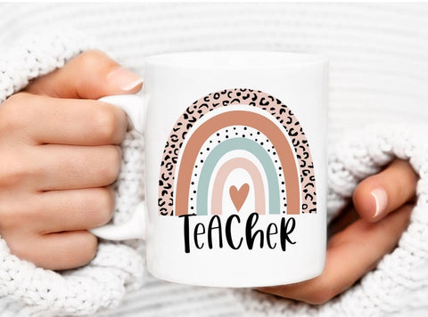 Teacher Mug (Leopard)