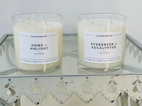 Caylan Wax Co Holiday Candles