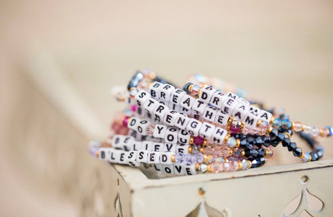 Little Words Project Bracelets